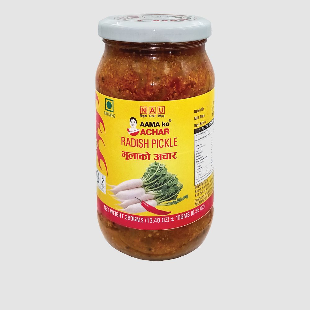 Aama Ko Dalle Khorsani Mula Achar 380 gm